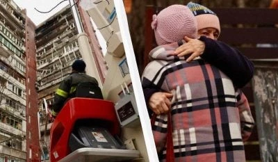 Росія поцілила по 14-поверхівці у Дніпрі: сталася пожежа, багато поранених (фото)