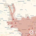 На Запорізькому напрямку техніка армії РФ йде на штурм з прапорами Росії та США. Відео